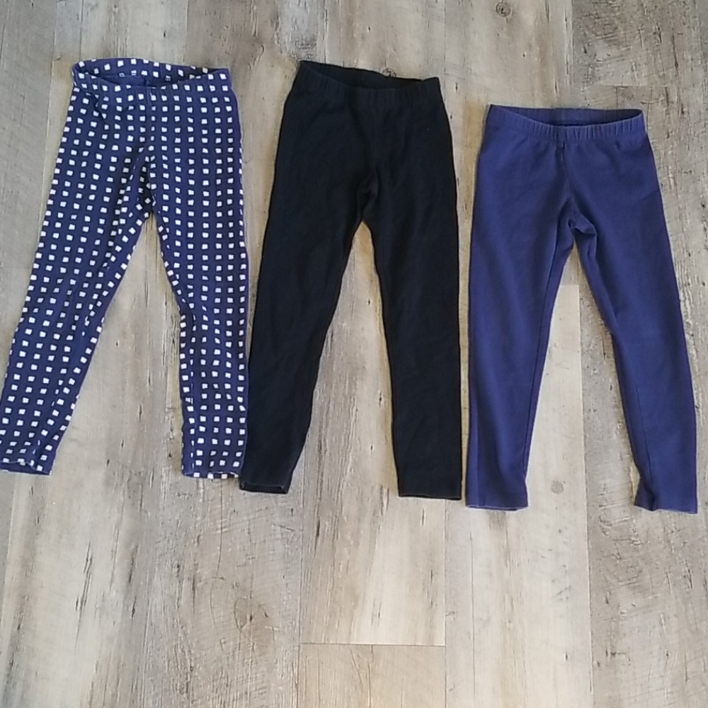 Lot of 3 pairs Cat and Jack Leggings size XS 4-5